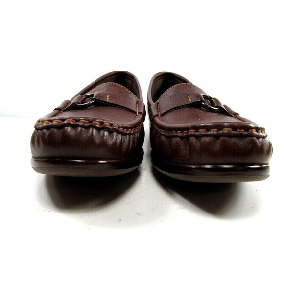 SAS Loafers Womens Brown Moc Toe Size 9 S EUC - Picture 2 of 11